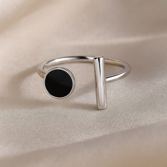 Кольцо медь напыление платиной 1J12388CJJ