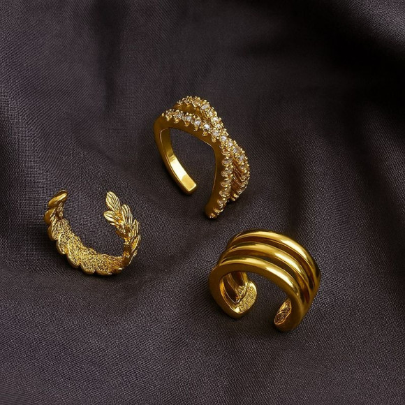 Набор каффов с растительным мотивом 1J11005CJJ