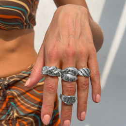 Набор колец ювелирный сплав 1J11851CJJ Набор колец ювелирный сплав 1J11851CJJ