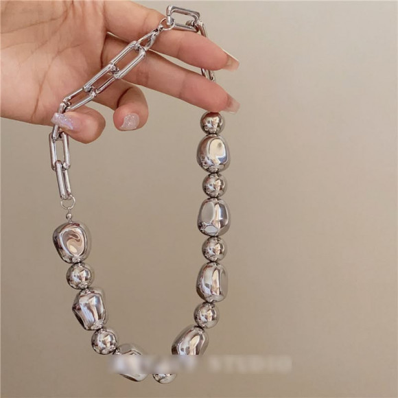 Бусы ювелирный сплав 1J11642CJJ Бусы ювелирный сплав 1J11642CJJ