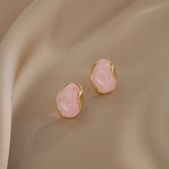 Серьги медь с напылением золотом J10916CJJ Серьги медь с напылением золотом J10916CJJ