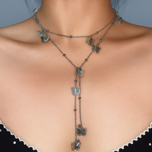 Колье напыление платиной 1J11644CJJ