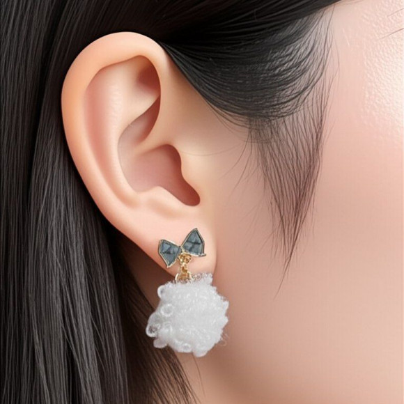 Серьги длинные ювелирный сплав 1J11416CJJ