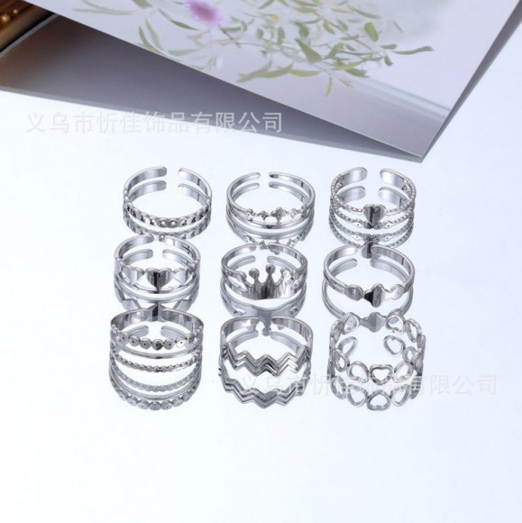 Кольцо медицинская сталь J10312CJJ