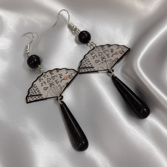 Серьги висячие азия ювелирный сплав J11481CJJ Серьги висячие азия ювелирный сплав J11481CJJ