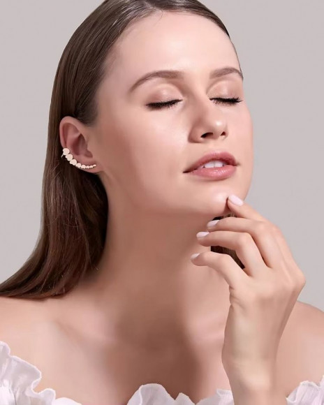 Минималистичный кафф Сердца 1J11023CJJ Минималистичный кафф Сердца 1J11023CJJ