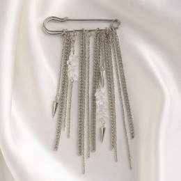 Брошь ювелирный сплав бусины 1J12348CJJ Брошь ювелирный сплав бусины 1J12348CJJ