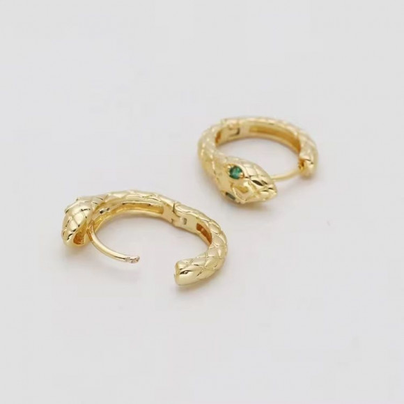 Серьги медь с напылением золотом J10926CJJ Серьги медь с напылением золотом J10926CJJ