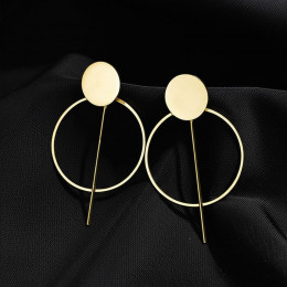 Геометричные серьги «Кольцо и линия» J11577MSK Геометричные серьги «Кольцо и линия» J11577MSK