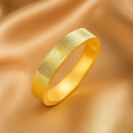 Кольцо медицинская сталь с напылением золотом J11158CJJ Кольцо медицинская сталь с напылением золотом J11158CJJ