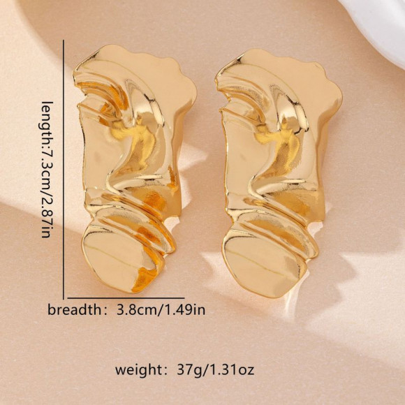 Серьги длинные ювелирный сплав лицо DNS11100CJJ