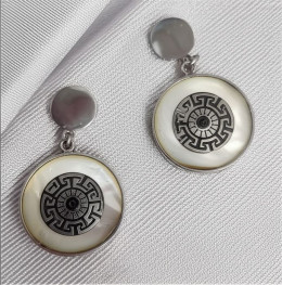 Серьги медицинская сталь J10614CJJ Серьги медицинская сталь J10614CJJ