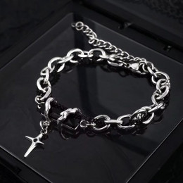 Браслет-цепочка с подвеской-крестом J10777CJJ Браслет-цепочка с подвеской-крестом J10777CJJ