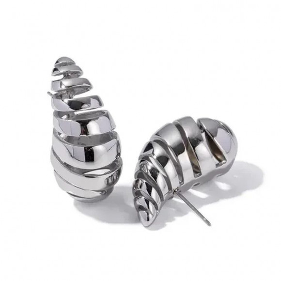 Серьги-гвоздики спираль J10029CJJ