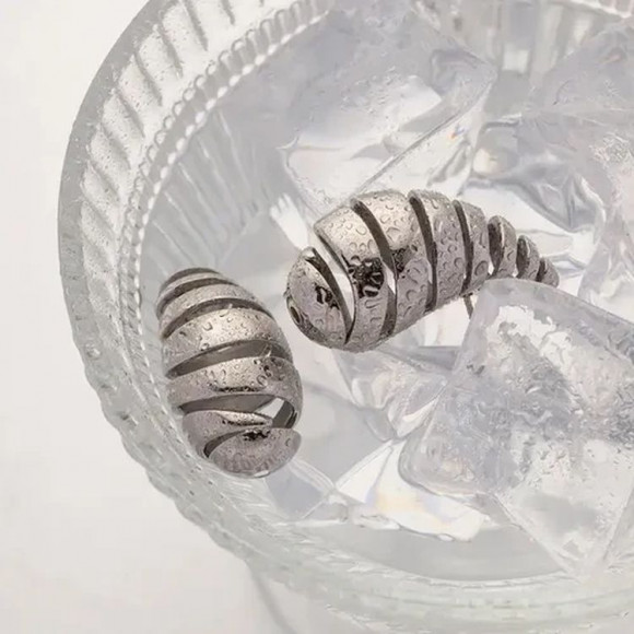 Серьги-гвоздики спираль J10029CJJ