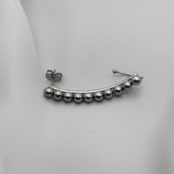 Кафф-зажим Шарики 1J11035CJJ