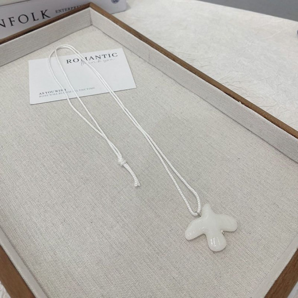 Колье горлица акрил восковая нить 1J11909CJJ