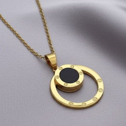 Цепочка с подвеской в форме отвертки с золотистым напылением J11350CJJ Цепочка с подвеской в форме отвертки с золотистым напылением J11350CJJ