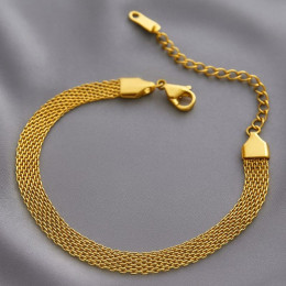 Браслет титановая сталь напыление золотом 1J12143CJJ Браслет титановая сталь напыление золотом 1J12143CJJ