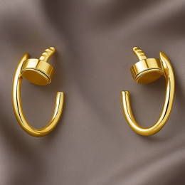 Серьги-кольца мини 1J12058CJJ Серьги-кольца мини 1J12058CJJ