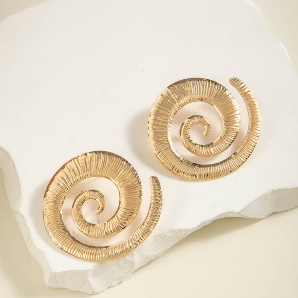 Серьги ювелирный сплав раковина 1J11669CJJ Серьги ювелирный сплав раковина 1J11669CJJ