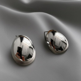 Серьги-пусеты Капли Silver 1J11915CJJ Серьги-пусеты Капли Silver 1J11915CJJ