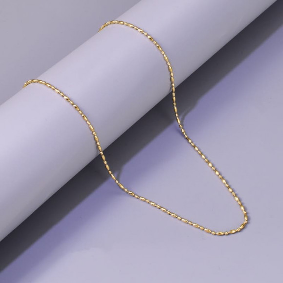 Классическая цепочка тонкого якорного плетения 1J11674CJJ Классическая цепочка тонкого якорного плетения 1J11674CJJ