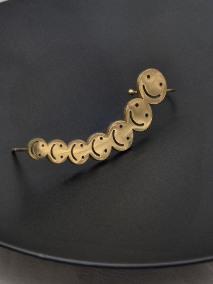 Кафф Медицинская сталь с напылением золотом J11085CJJ Кафф Медицинская сталь с напылением золотом J11085CJJ