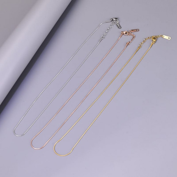 Цепочка титановая сталь напыление золотом 1J11675CJJ Цепочка титановая сталь напыление золотом 1J11675CJJ