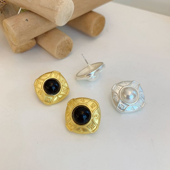 Серьги-гвоздики ювелирный сплав серебряный гвоздик 1J11919CJJ