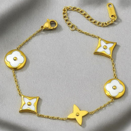 Браслет титановая сталь напыление золотом 1J12157CJJ Браслет титановая сталь напыление золотом 1J12157CJJ