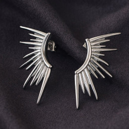 Серьги медь напыление платиной 1J12439CJJ