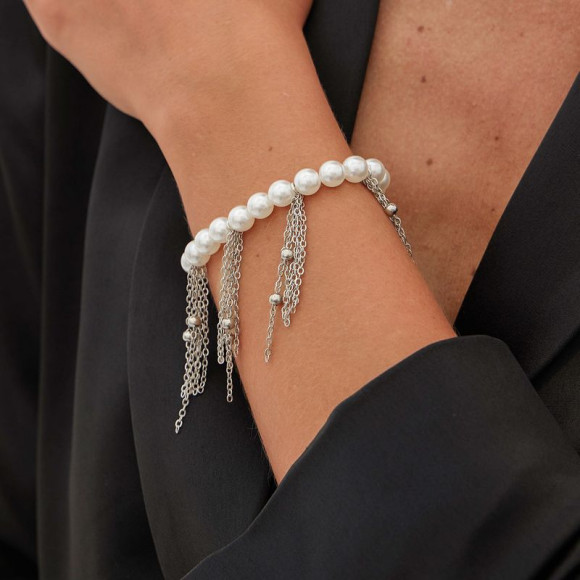 Браслет ювелирный сплав жемчуг 1J12209CJJ