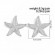 Серьги ювелирный сплав морская звезда 1J11881CJJ Серьги ювелирный сплав морская звезда 1J11881CJJ