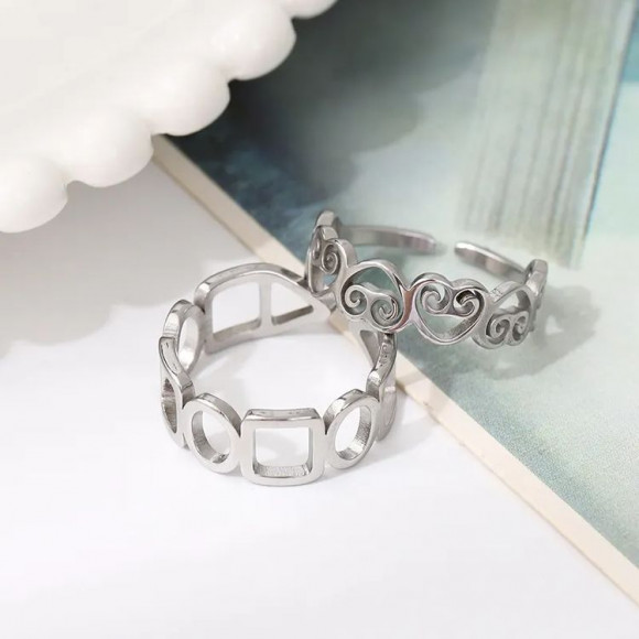 Кольцо медицинская сталь J11363CJJ Кольцо медицинская сталь J11363CJJ