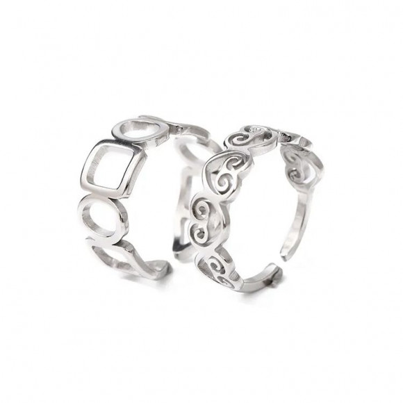 Кольцо медицинская сталь J11363CJJ Кольцо медицинская сталь J11363CJJ