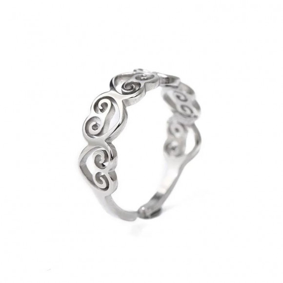 Кольцо медицинская сталь J11363CJJ Кольцо медицинская сталь J11363CJJ