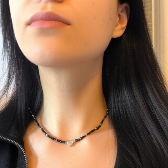 Тонкие бусы из бисера Миюки с металлическим акцентом 1J11801CJJ Тонкие бусы из бисера Миюки с металлическим акцентом 1J11801CJJ