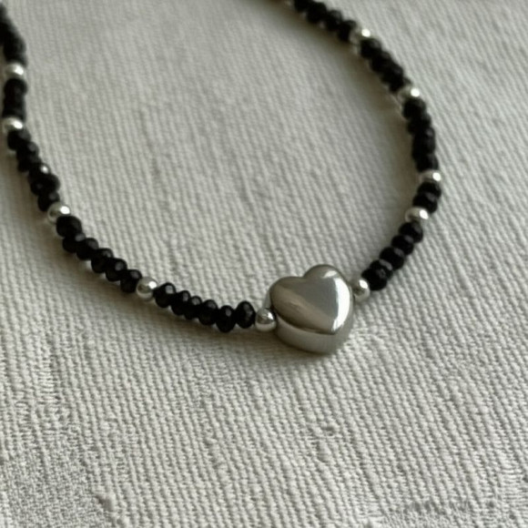 Тонкие бусы из бисера Миюки с металлическим акцентом 1J11801CJJ Тонкие бусы из бисера Миюки с металлическим акцентом 1J11801CJJ