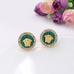 Серьги медицинская сталь с напылением золотом J10860CJJ Серьги медицинская сталь с напылением золотом J10860CJJ