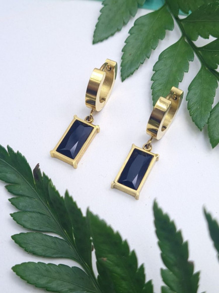 Серьги Висячие Прямоугольники черные 1J10003(CJJ) Серьги Висячие Прямоугольники черные 1J10003(CJJ)