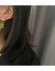 Стальные серьги с напылением золотом с прямоугольным зеленым кулоном J10007CJJ Стальные серьги с напылением золотом с прямоугольным зеленым кулоном J10007CJJ