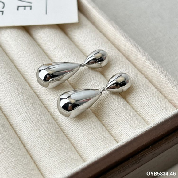 Серьги-гвоздики капли зеркальные J10704CJJ Серьги-гвоздики капли зеркальные J10704CJJ