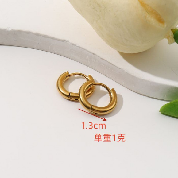 Серьги сталь с напылением золотом GH38428MSK Серьги сталь с напылением золотом GH38428MSK