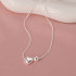 Цепочка с кулоном сердце ювелирный сплав 1J12392CJJ
