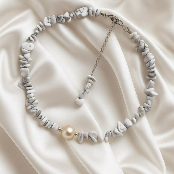 Колье натуральный камень 1J11937CJJ Колье натуральный камень 1J11937CJJ