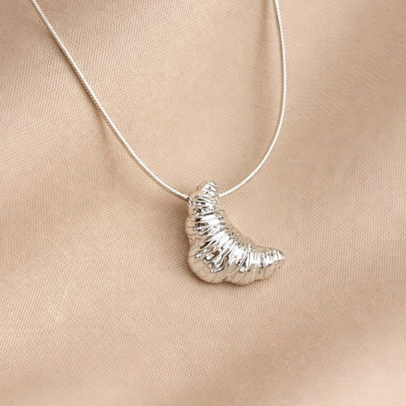 Цепочка с кулоном медь напыление платиной 1J12394CJJ