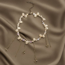 Колье ювелирный сплав жемчуг 1J12225CJJ