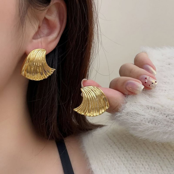 Серьги ювелирный сплав раковина 1J11700CJJ Серьги ювелирный сплав раковина 1J11700CJJ