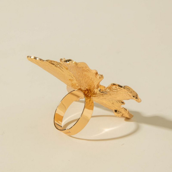 Кольцо ювелирный сплав цветок 1J12197CJJ